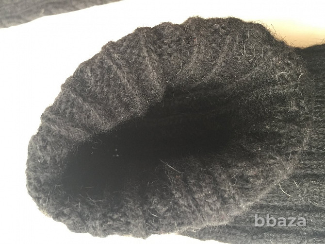Перчатки длинные шерсть чёрные митенки вязаные женские зима аксессуары высо Москва - photo 5