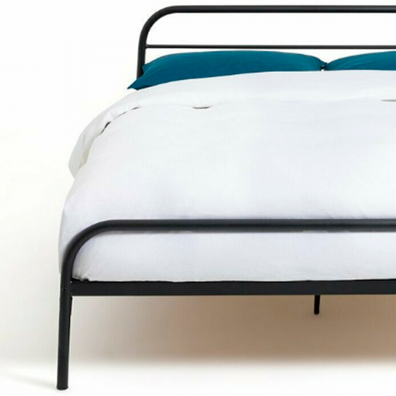 Кровать из металла черного цвета Cristo - размер 160x200 Москва