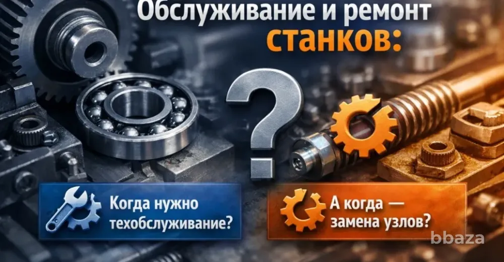Капитальный ремонт, модернизация станков, КПО,ЧПУ Москва - изображение 1