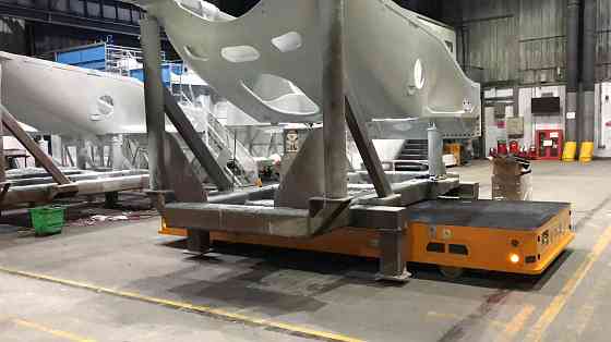 Автоматические большегрузные тележки (AGV) для производства и склада, LONYU Москва