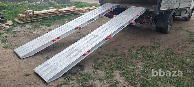Аппарели алюминиевые до 11 тонн ГКА 350.48 Грузоподъёмность 11000 кг/на пар Санкт-Петербург - photo 4