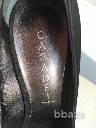 Туфли casadei италия новые размер 39 замшевые черные платформа сваровски ст Москва - photo 10