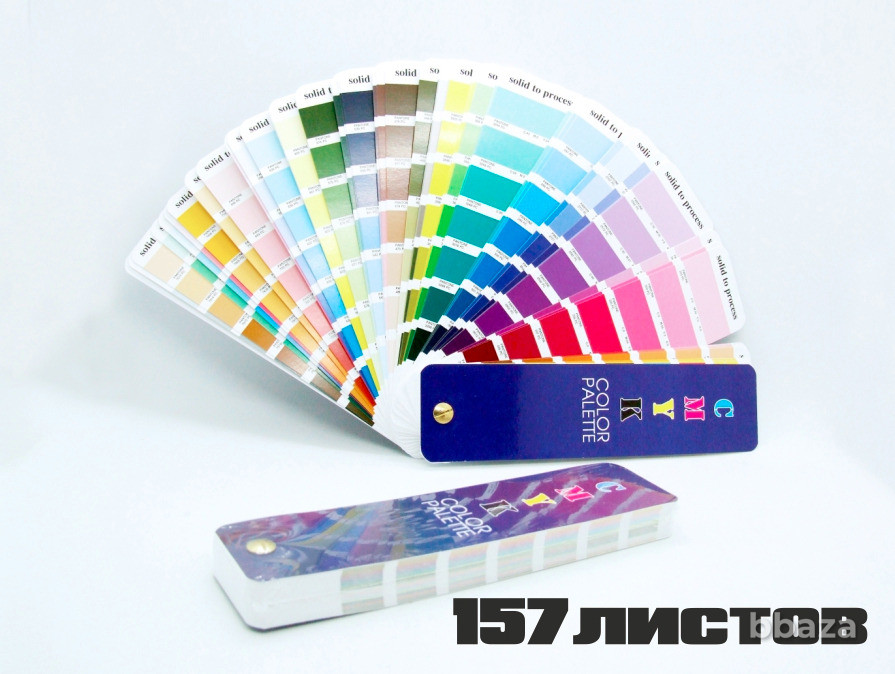 Цветовой Веер CMYK-to-PC (PANTONE Color Bridge) Москва - изображение 1