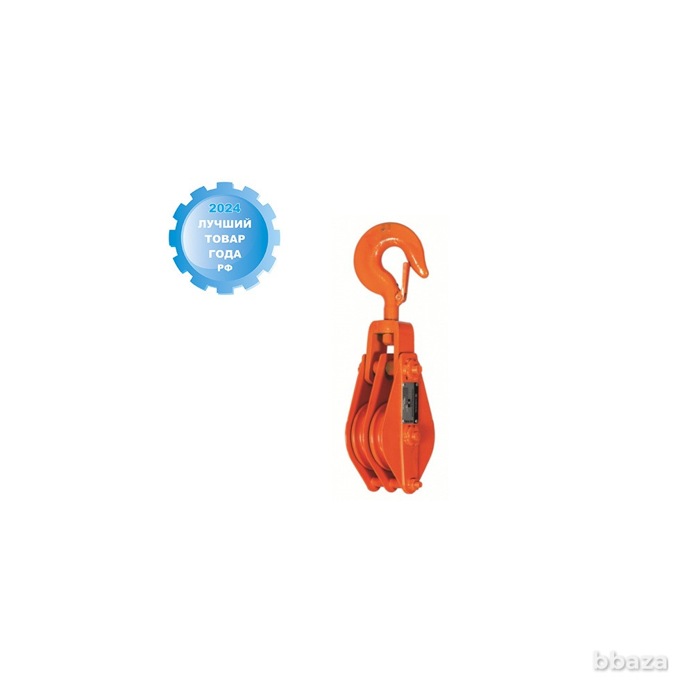 Блок шкивовый двухрольный с крюком СИБТАЛЬ, 2Т Красноярск - изображение 1