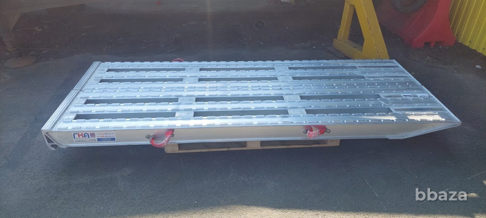 Аппарели алюминиевые на трал. Производство и продажа. Доставка по России и Санкт-Петербург - изображение 1