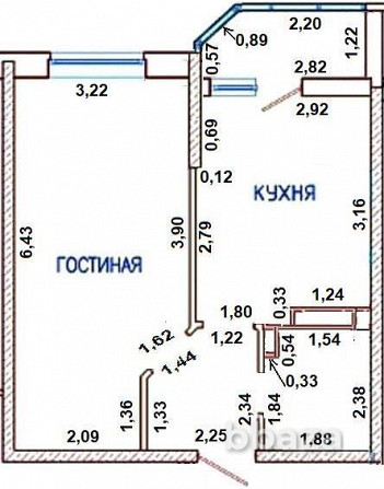 Независимая экспертиза: определение площади квартиры в новостройки Краснодар - photo 1