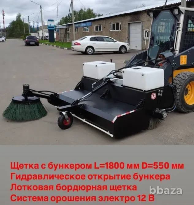 Навеска (навесное дополнительное вспомогательное оборудование) щётка бункер Ростов-на-Дону - изображение 1