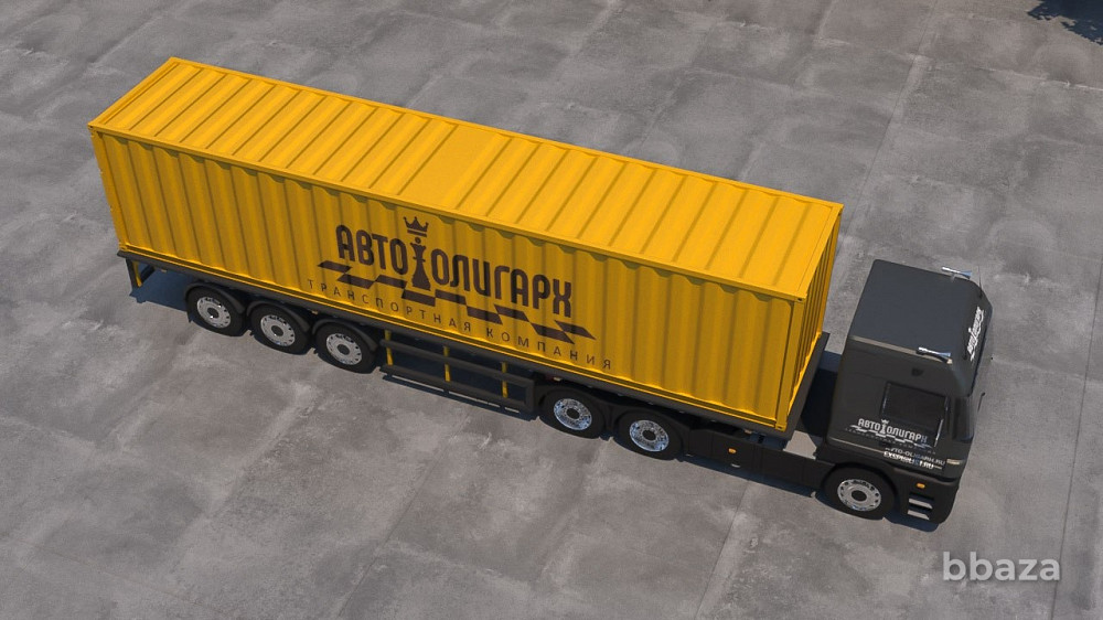 Услуги фуры, аренда длинномера, услуги тягача, услуги бортовой еврофуры. Краснодар - изображение 2