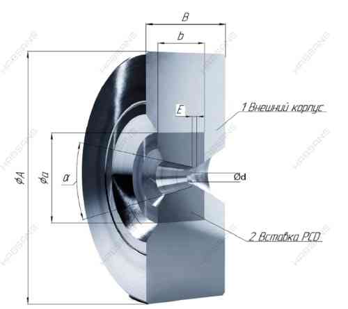 Волочильный инструмент фильера (Волока) Москва
