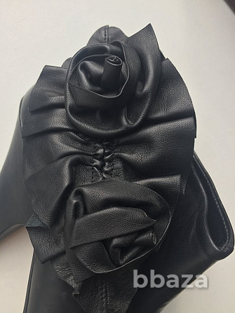 Ботильоны kalliste италия 39 размер черные кожа женские кожаные внутри осен Москва - photo 8
