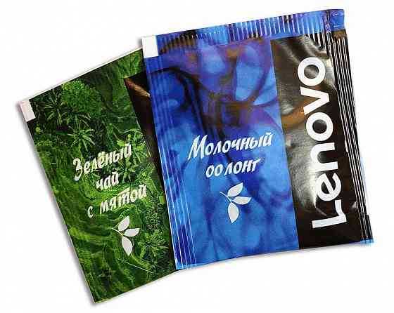 Чай в пакетиках с логотипом Москва